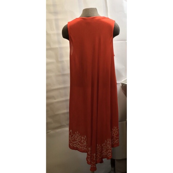 Red Dress, Free Size, Midi,W/Design, Soft,Pam’s Collection,Whimsy - Picture 2 of 6